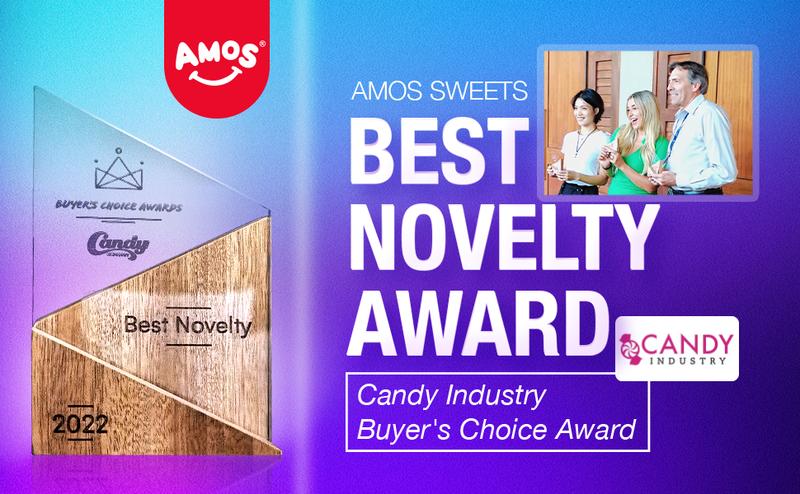 AMOS TastySounds Audio Lollipop Candy Gift – Heart-Shaped Music Lollipop, Sweet Strawberry & Berry Flavors, Cute Tech Candy, Romantic Creative Gift, Individually Wrapped Surprise