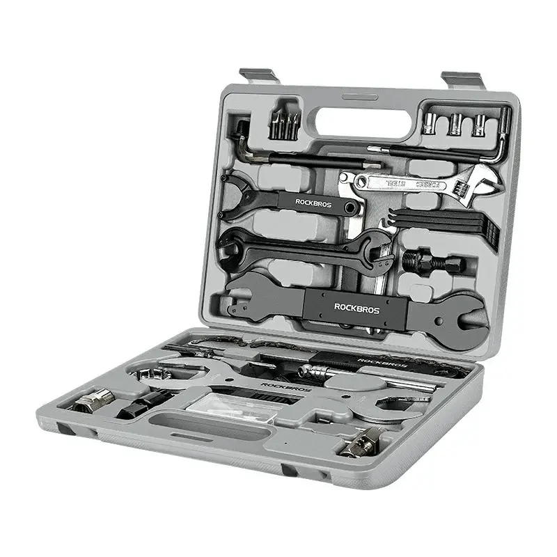 ROCKBROS Complete Bike Tool Kit for Mountain/Road Bike Maintenance ROCKBROS Complete Bike Tool Kit for Mountain/Road Bike Maintenance
