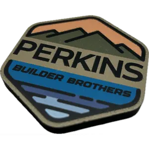 Full Color Patch Logo Magnet - Perkins Builder Brothers