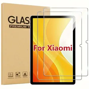 2-Pack for Redmi Pad 10.6-inch, 9H Hardness, Scratch-Resistant, Full-Coverage with Camera Protection, Anti-Glare, Compatible with Redmi Pad Transparent Design, Durable Glass, High Transparency, Long-Lasting Protection, Anti-Glare Film