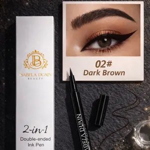 2 in 1 DOUBLE INK PEN / Eyeliner & Eyebrows Waterproof