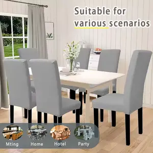 Modern Easy-Disassemble Chair Covers, Effective Protectors for Home, Hotel and Party Use