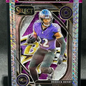 Derrick Henry 3D Sports Card Art, Handmade Football Shadowbox Gift for Fans