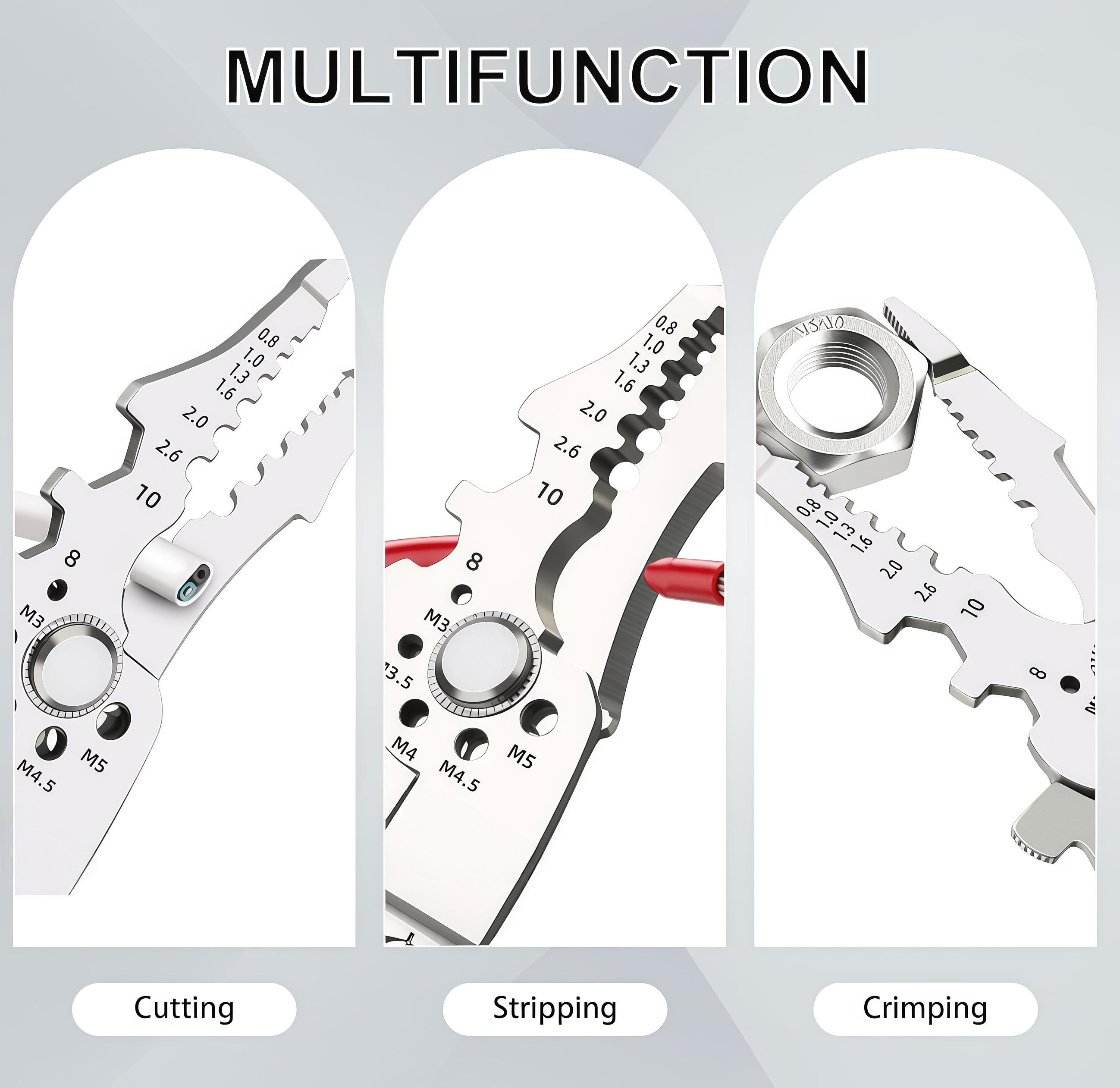 Quick Wire Connection Assortment Kit with Wire Stripper& 50pcs Lever Connectors for 28-12 AWG Wires SafeReliable for Home Office Factory flat plug power strip smart outlet Quick Wire Connection Assortment Kit with Wire Stripper& 50pcs Lever Connectors for 28-12 AWG Wires SafeReliable for Home Office Factory flat plug power strip smart outlet
