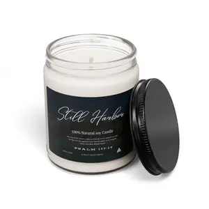 Still Harbor 9oz Soy Candle — Natural Scented Candle