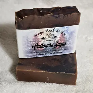 Cashmere Sugar Cold Process Soap- Sage Peak Soap LLC.