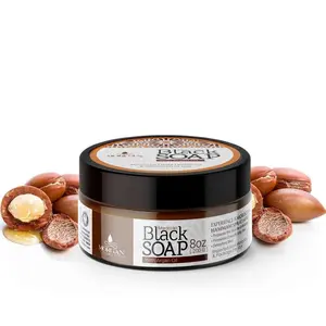 Moroccan Black Soap with Argan