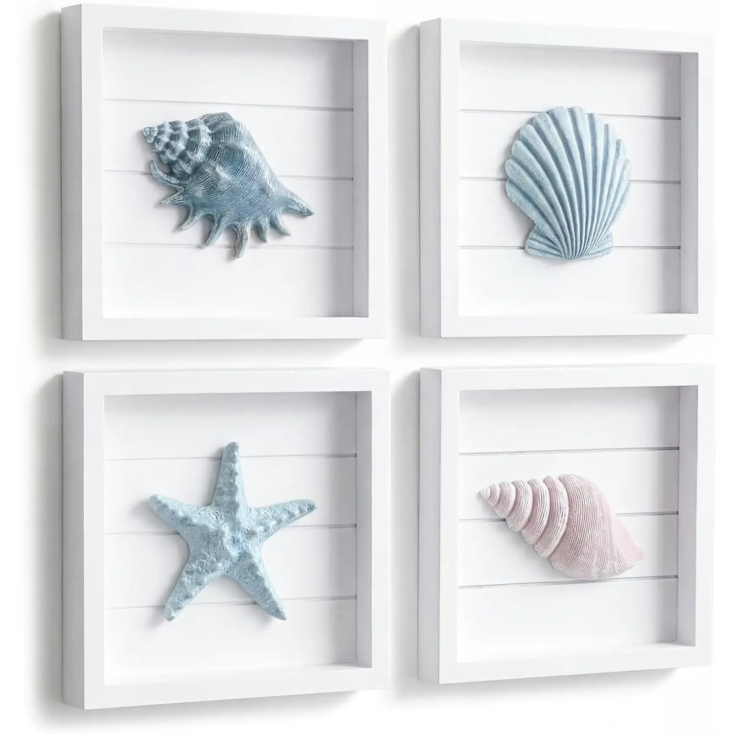 Seashells - Coastal Pastels
