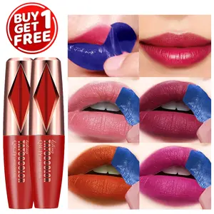Buy One Get One Free - 2in Total, peelable lip gloss - long-lasting waterproof and sweat-proof, 24-hour color retention, not easy to remove, suitable for all makeup looks, easy for beginners to use, easy to remove once cured, non-irritating lipstick
