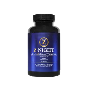 Z-Night™ - All-Natural Supplement for Restful Sleep & Relaxation by Dr. Zelenko - 60 Capsules