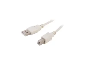 Nippon Labs 6 ft. USB cable A/male to B/male 6ft Model USB-6-AB 6 feet, USB-6-AB-2P, 2 Packs