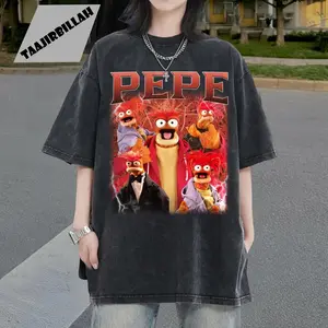 Pepe the King Prawn T-Shirt, Vintage Muppets Tee