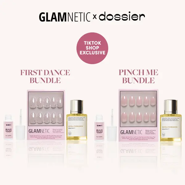 Glamnetic × Dossier - Press On Nail & Perfume Bundle - Tiktok Shop Exclusive