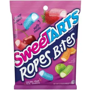 2x Sweetarts Ropes Bites Peg Bag 5.25oz Ropes Bites