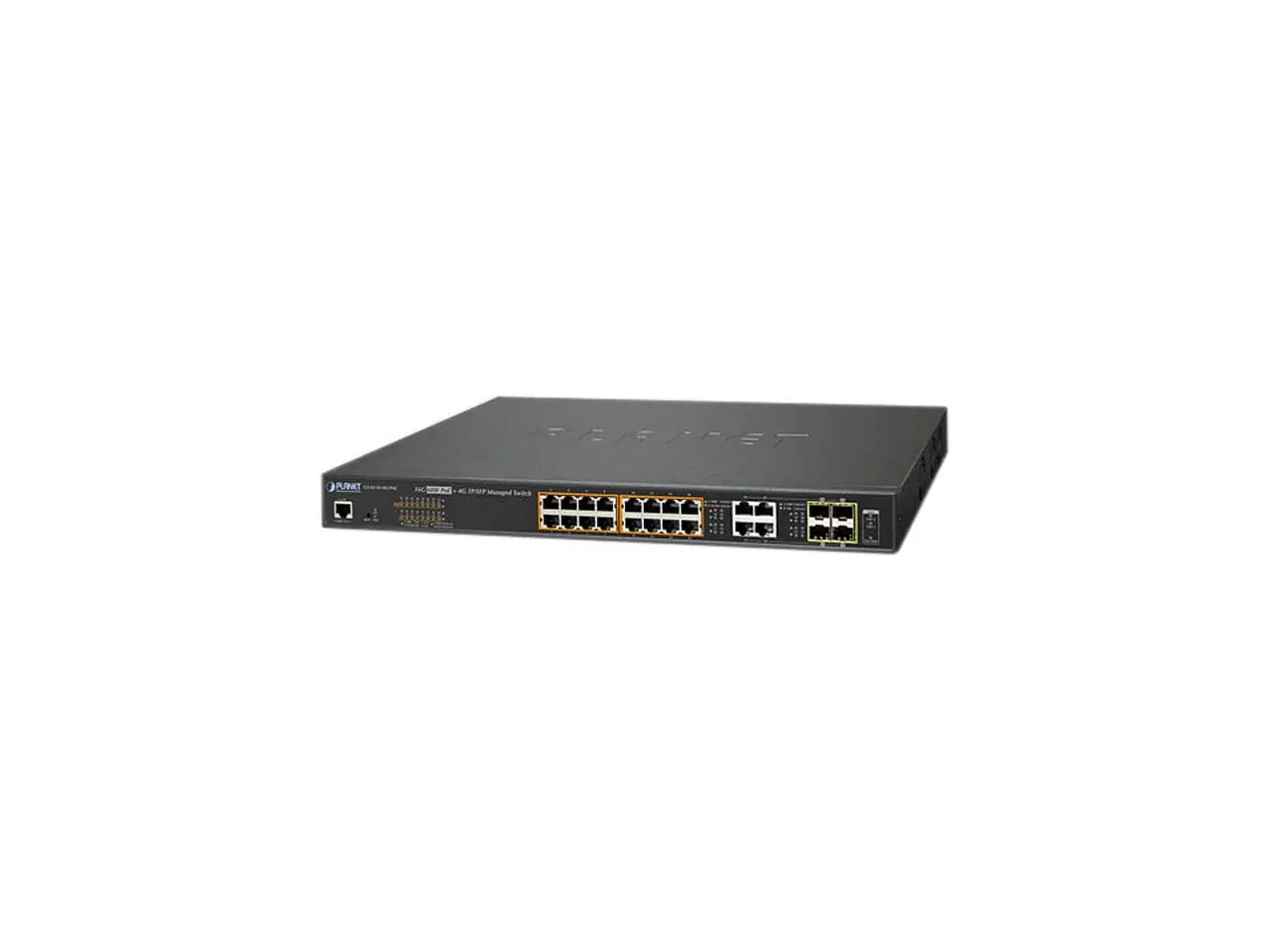 Planet GS-4210-16UP4C 16-Port 10/100/1000T Ultra PoE + 4-Port Gigabit TP / SFP Combo Managed Switch