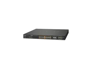 Planet GS-4210-16UP4C 16-Port 10/100/1000T Ultra PoE + 4-Port Gigabit TP / SFP Combo Managed Switch
