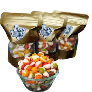 Tajin Rainbow Blasters 3pk, Freeze-dried Spicy Mexican Flavored Candy Snack Pack | Resealable 2oz Treat Bags