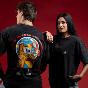 Acid Wash Arcade Oversized Shirt