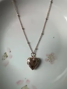 Heart On Lock Necklace