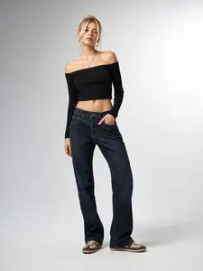 Lux Lee 4-Way High Stretch Jeans – Full Range of Motion, Squat & Run with Ease, Shape Retention No Bagging, Eco Enzyme Vintage Wash, Long-Staple Cotton, Durable Denim Pants, jeggings