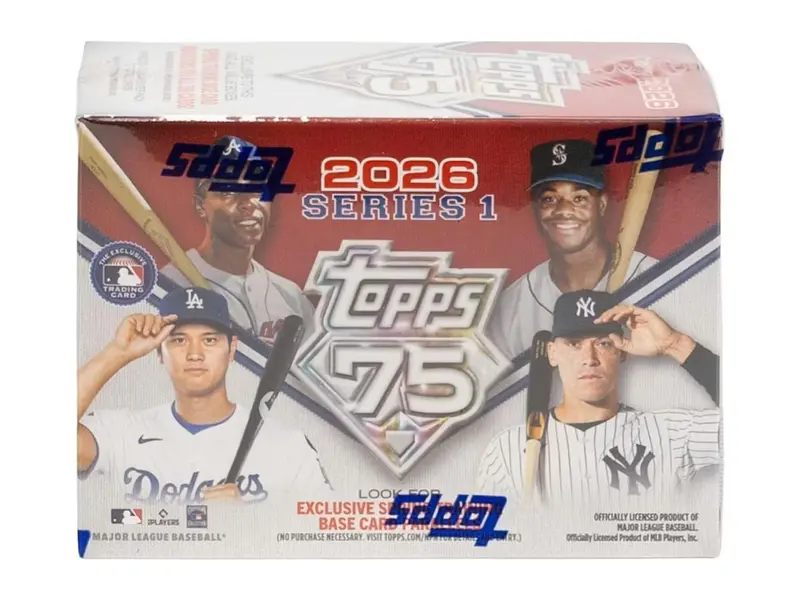 2026 Topps Series 1 Baseball 6-Pack Blaster Box