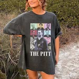 THE PITT Casts - Let's Go Save Some Lives Wyle Dr Robby The Pitt Shirt, TV Series Sweatshirt, Top Tee Gift hoodie Cotton Womenswear WSQ