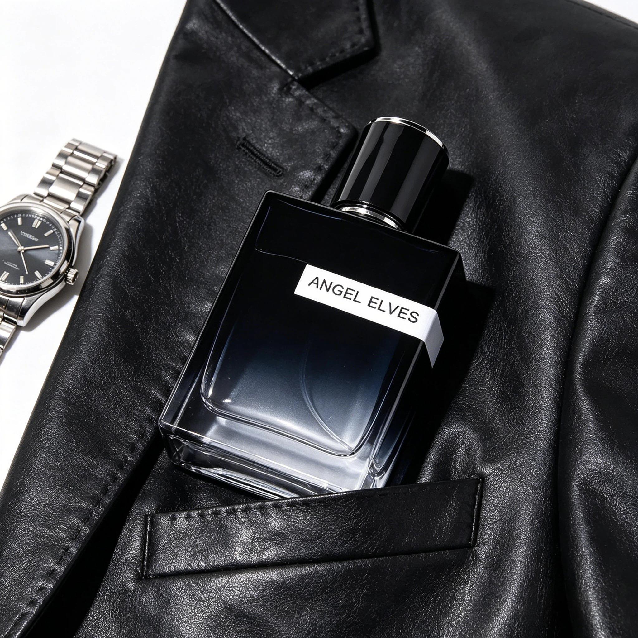 ANGEL ELVES Clear Blue Perfume | 50ml 1.7Fl.OZ | men's colognes |Grapefruit begins, complemented by the sharpness of pepper, blended with the warm spiciness of ginger and nutmeg, and concludes with cedar wood |summer fragrance men | long lasting perfume