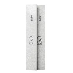 Chaun Legend Zebra Rectangle Nail Files 80/80 - 2pcs