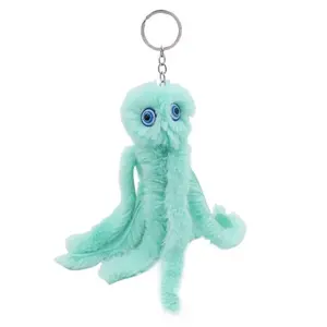 Cute Octopus Plush Keychain Octopus Marine Animal Plush Toy Bag Pendant Gift