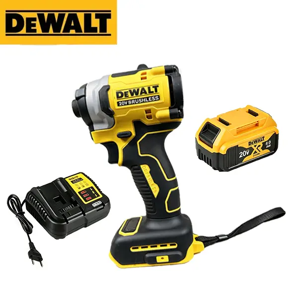 DEWALT DCF850 Brushless Impact Driver - 1/4 in, 3-Speed Compact Power Tool for Workshop Repair, DIY Projects equipment maintenance bare,home