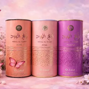 Zakat | Areej Al Ward | Pink + Rose + Purple |  Women's Fragrance | 100ML - 3.4Oz | Eau De Parfum | Sweet- Velvety, Citrus, and light fruits.