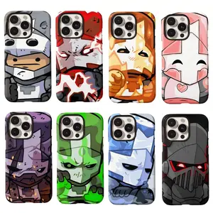 Castle Crasher Hot Game Unique Artistic Phone Cases For iPhone 17 Promax Pro Air 16 Plus 15 14 13 12 Shockproof Protective Cover Gift For Birthday Christmas Halloween