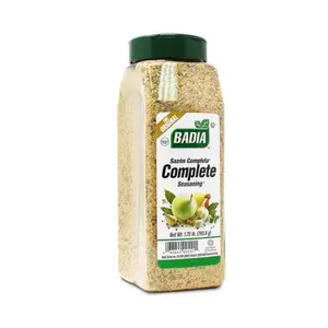 Badia Complete Seasoning 28oz All-Purpose Spice Blend with Garlic Onion Salt Pepper Herbs & Spices Savory Signature Blend from America