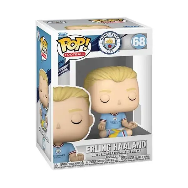 Funko Pop!  Manchester City #68 - Erling Haaland Vinyl Figure
