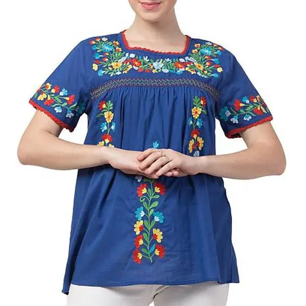 Raj Erina Embroidered Blouse