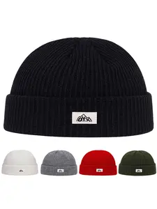 Unisex Oyx Mountain Knit Beanie Fitted, Adjustable Sun Protection Casual Hat, Spring & Fall Outdoor Travel Beach Vacation