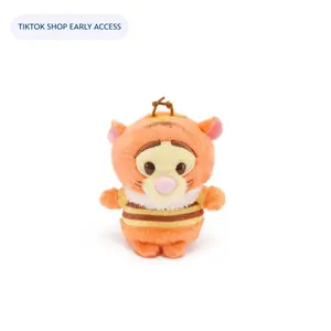 Disney Store Tigger as Bee Urupocha-Chan Plush – Winnie the Pooh – Mini 4 1/4'' – Disney Store Japan