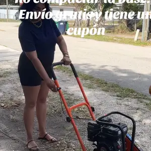 VEVOR Plate Compactor, 6.5HP 196CC Gas Engine, 4200 lbs Vibratory Compaction Tamper, 22.1x15.9 in Plate Power Jumping Jack Tamper, 5600 VPM Pavement Compactor for Walkways, Asphalts, Paver Landscaping