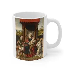 Madonna Mug by Joos Van Cleve Religious Spiritual Virgin Mary Birthday Confirmation Christmas Holiday Gift Mug