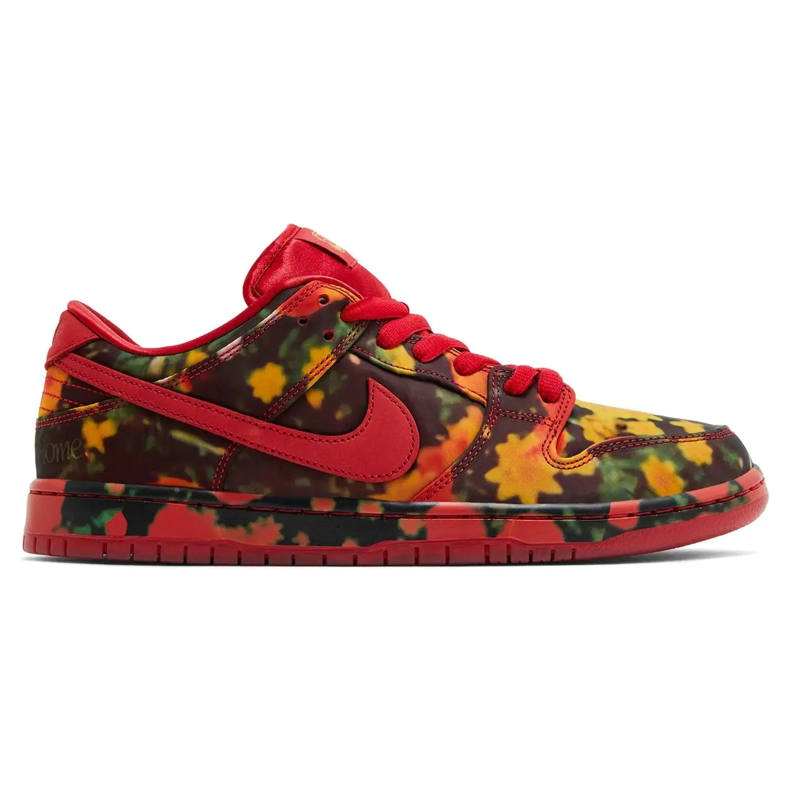Nike SB Dunk Low The Wizard of Oz Poppy Field Print Men's Low-Top Casual Skateboard Shoes - Model FZ1291-600, Authentic Brand-New Athletic Skate Footwear, 100% Authenticity Guaranteed