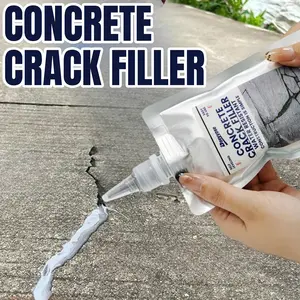 Doeyvose Waterproof Concrete Crack Filler 200ML, Deep Paste, Wear-Resistant, Durable, Fast-Drying, Ideal for Floor Repair, Walls, Roofs, Tiles