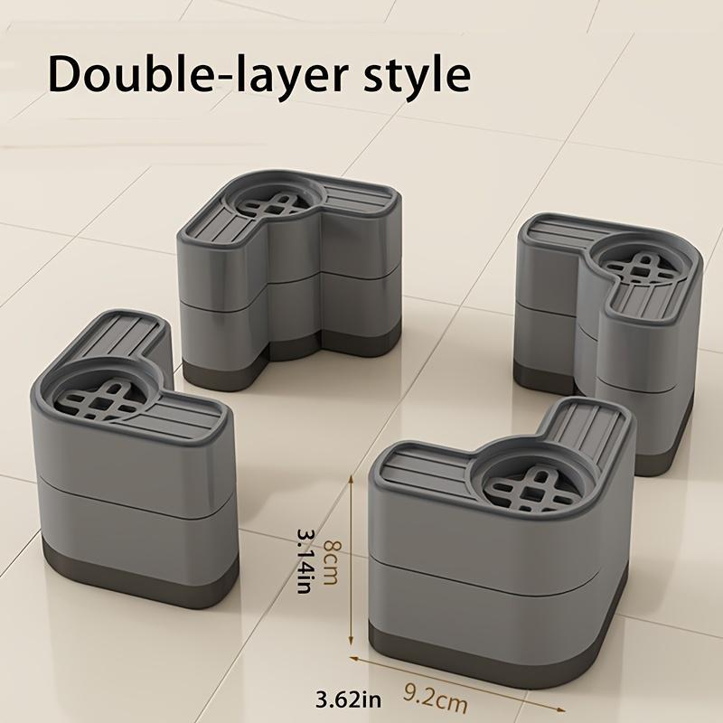 4x Anti Vibration Pads Non Skid Multifunctional Floor Protection Accessories Washer Dryer Avoids Moving for Washing Machine