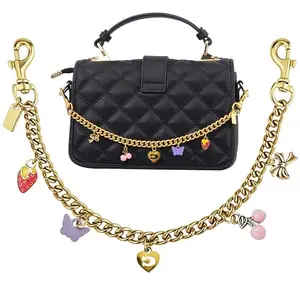 Chain Charm for Handbag, Purse Wallet &Pants Chain Jean Chains, Quilted Chain Strap, Vintage Bag Strap Chains Extender