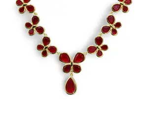 Red Butterfly Necklace