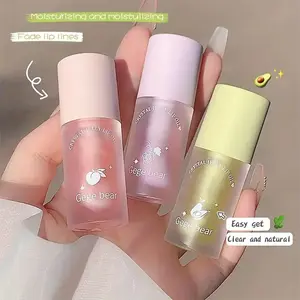Crystal Jelly Lip Oil - Moisturizing And Glossy Lip Gloss, Light And Moisturizing Lip Care, Non-Sticky Berry Color, Suitable For All Skin Types, Lip Primer To Prevent Dryness, Autumn And Winter Seasonal Skin Care Products, Christmas Gifts