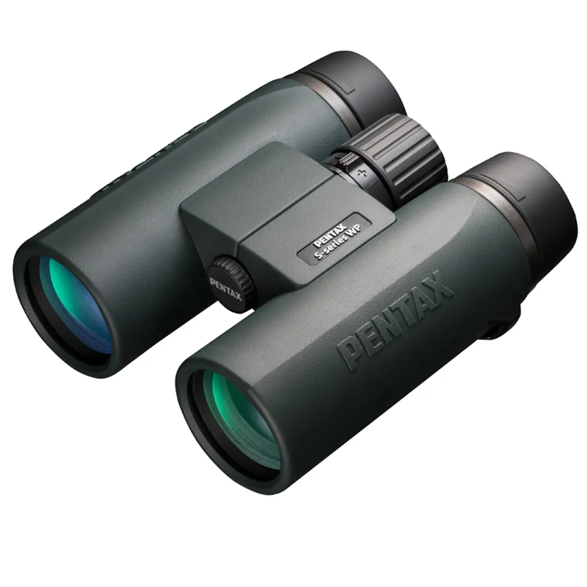 Pentax 8x42 SD Series WP Water Proof Roof Prism Center Focus Binocular with 7.5 Degree Angle of View, Green, Outdoor, Unisex