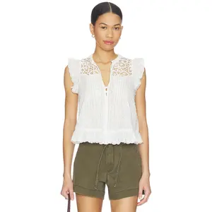 HEARTLOOM Rayna Top in Eggshell