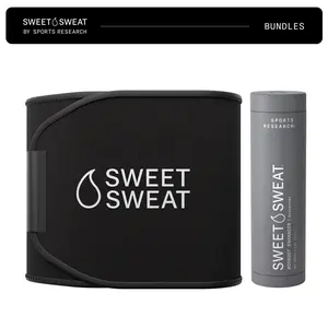 Sweet Sweat Gel Unscented (6.4oz) + Xtra Coverage Waist Trimmer Bundle