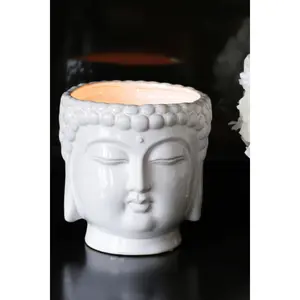White Buddha 3-Wick Scented Candle