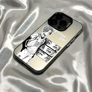 Anime B-Blue L-Lock Itoshi Sae Phone Case, Compatible with iPhone Models 17 to 8, Anti-Fall Design, Matte Finish, Durable Protection